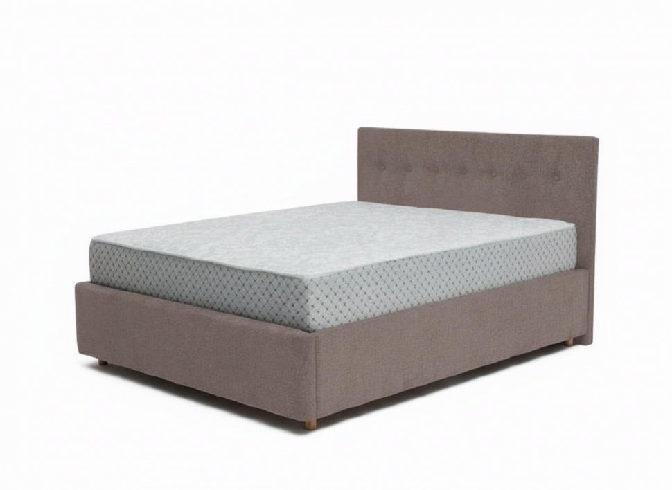 Кровать Nova 1400 с основанием / какао №8