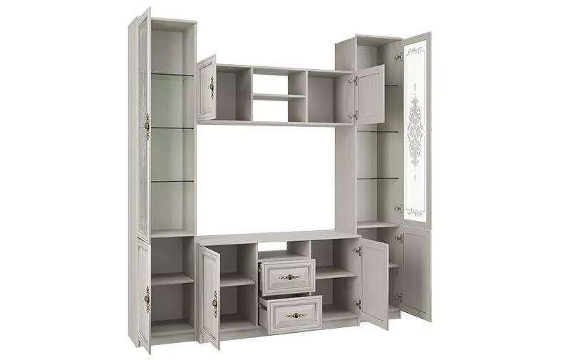 Стенка Габриэлла 06.87 Дуб кальяри/Коньяк