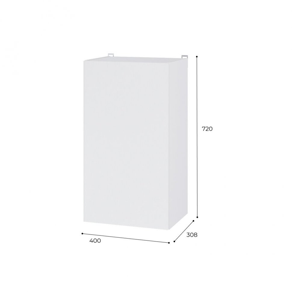 Верхний шкаф 400мм 4в1 Арника Лайт